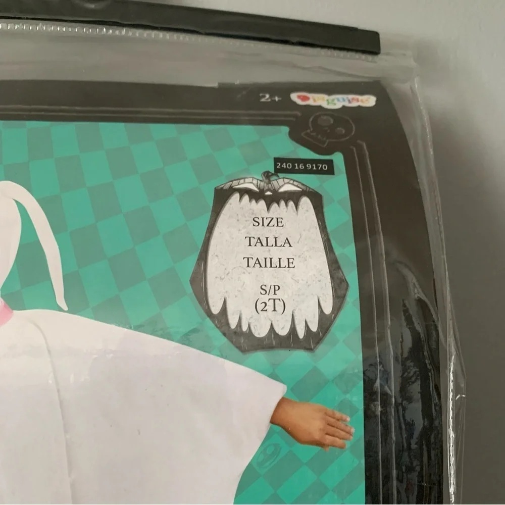 NIP. DISNEY Nightmare Before Christmas Toddler Zero Costume